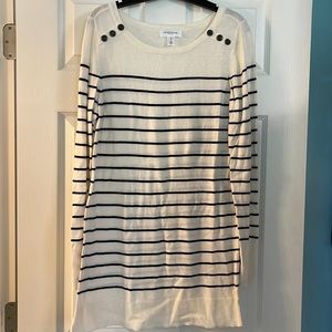 Maternity tunic length shirt